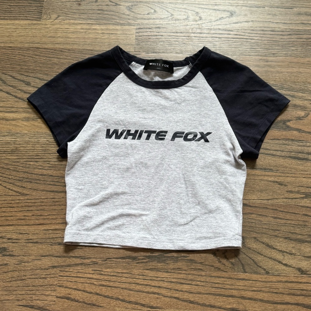 White Fox Baby Tee!